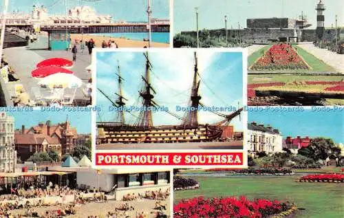 R518372 Portsmouth and Southsea H M S Victory The Castle Southsea Photo Precisio