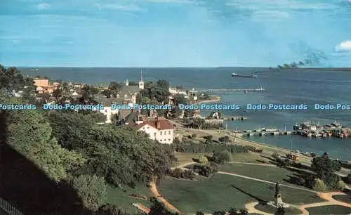 R522391 Michigan Mackinac Island Mission Point vom Fort Hiawatha Co Kunststoff