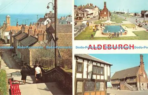 R524111 Aldeburgh An Artistic Card F W Pawsey 1980 Multi View