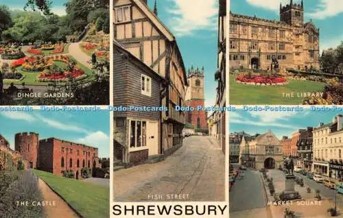 R518397 Shrewsbury The Castle Fish Street J Salmon Multi View