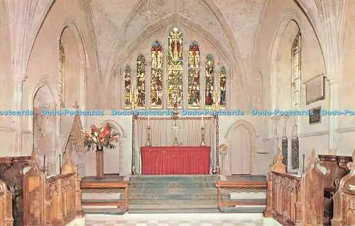 R522418 St Nicholas Church Chancel 13th Century Ernest Joyce Plastichrome W Ski