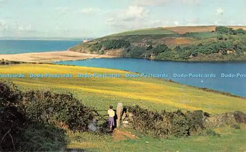 R522419 Loe Pool and Bar Nr Helston Plastichrome W R Bawden