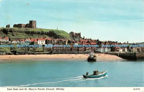 R518422 Whitby East Side and St Mary Parish Church E T W Dennis