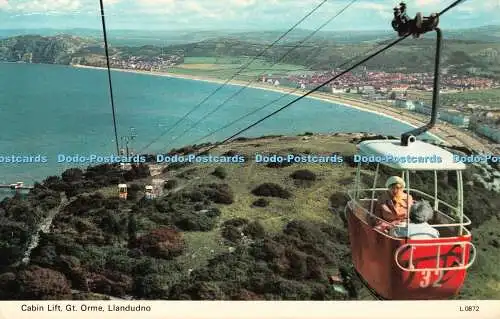 R518436 Llandudno Cabin Lift Gt Orme E T W Dennis