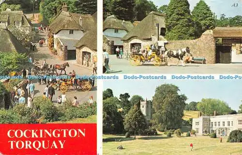 R522452 Cockington Torquay Europa Karten Multi View 1979