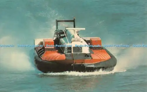 R526460 SR N6 Hovertravel Hovercraft kommt von Southsea Nigh Jar in Ryde I W an