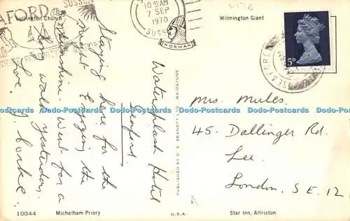 R524167 Sussex Beauty Spots 10044 D V Bennett 1970 Norman Multi View