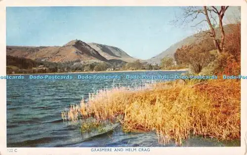 R518460 Grasmere and Helm Crag G P Abraham Nature Colour Photograph Series