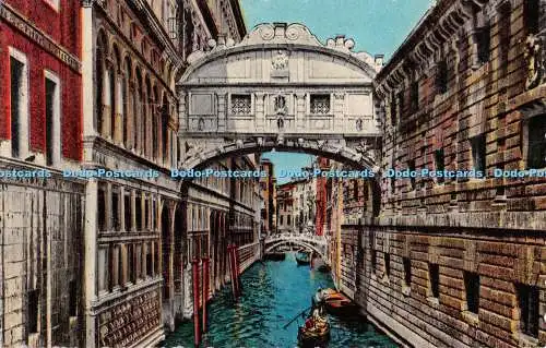 R524196 Seufzerbrücke Venezia Pont des Soupirs Ponte dei Sospiri B V Cesare Ca