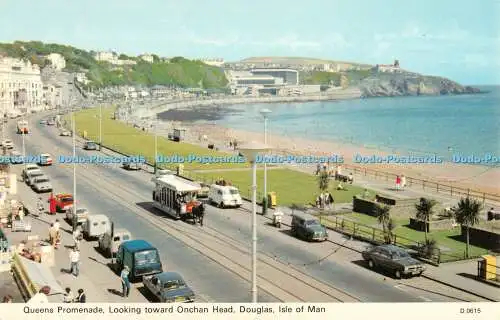 R518476 Isle of Man Queens Promenade mit Blick auf Onchan Head Douglas E T W De