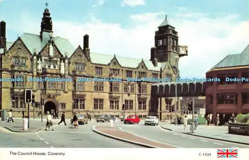 R526504 Coventry The Council House E T W Dennis Photocolour