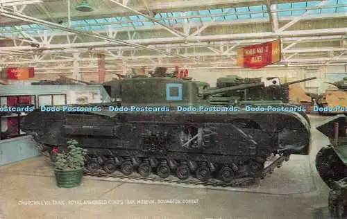 R520517 Dorset Bovington Royal Corps Tank Museum Churchill VII Tank J Salmon Cam