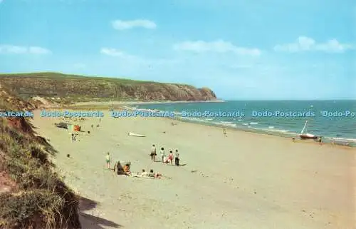 R520538 Abersoch Warren Beach Postkarte