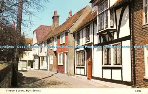 R526535 Sussex Rye Church Square E T W Dennis Photocolour