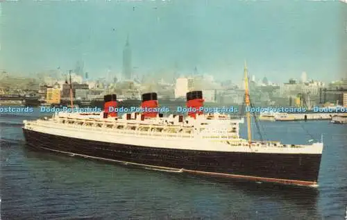 R522540 R M S Queen Mary Cunard Line J Salmon