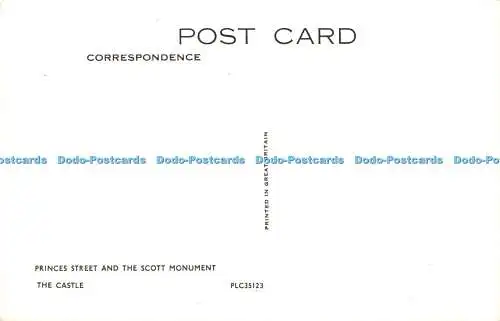 R522563 Edinburgh The Castle Princes Street and the Scott Monument Multi View