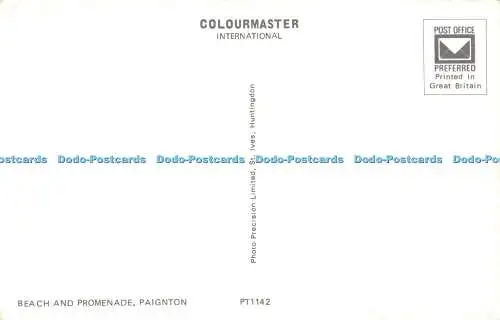 R524282 Beach and Promenade Paignton Colourmaster International Precision PT1142