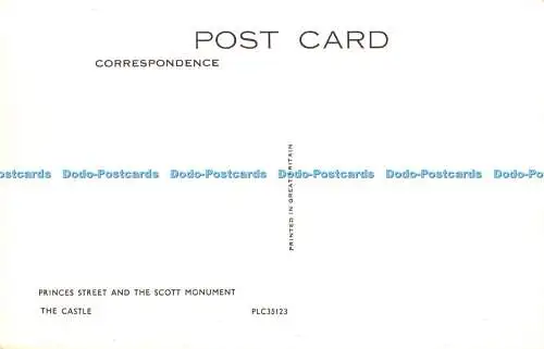 R522564 Edinburgh The Castle Princes Street and the Scott Monument Multi View