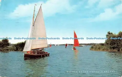 R522581 Norfolk Broads Barton Broad J Salmon 1969