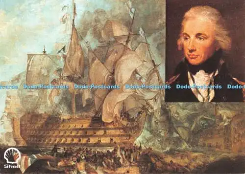 R524365 Shell Great Britons Horatio Nelson Sir A Bryant Superb Series Great Brit