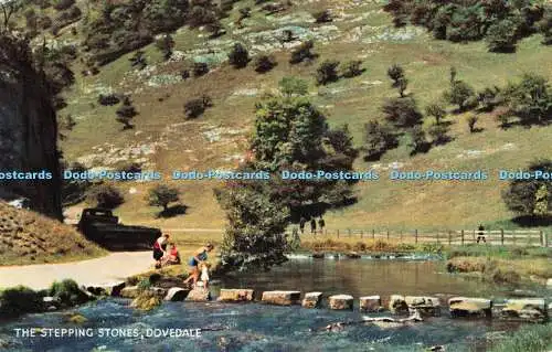 R526695 Dovedale The Stepping Stones J Salmon Cameracolour