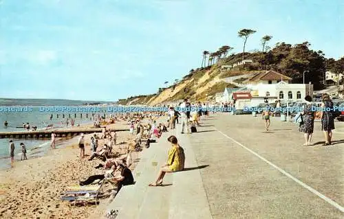 R522680 Branksome Chine Die Promenade Postkarte