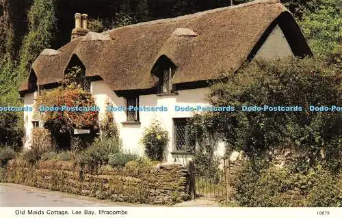 R520703 Ilfracombe Lee Bay Old Maids Cottage E T W Dennis Photocolour