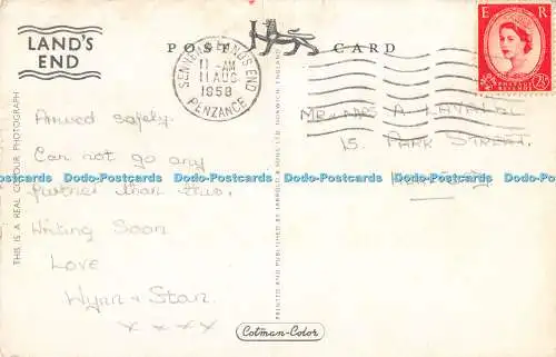 R526697 Land End Dr Johnson and Armed Knight Jarrold Cotman Farbe 1958