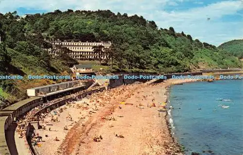 R524417 Meadfoot Beach Torquay Devon Litho Kanada NPO Belfast Dexter 1974