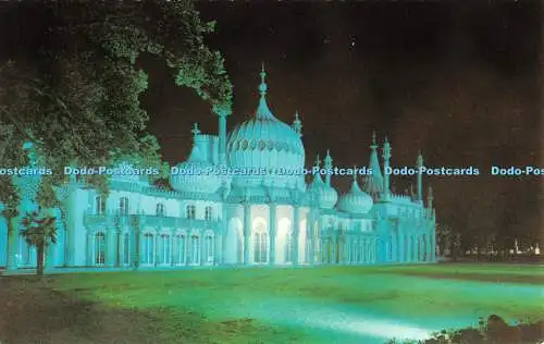 R520741 Brighton The Royal Pavilion at Night J Arthur Dixon