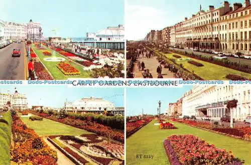 R522746 Eastbourne Carpet Gardens Elgate Postkarten Mehrfachansicht
