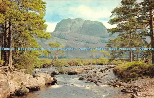 R526816 The Slioch Loch Maree from Glen Grudie Ross and Cromarty M and L Nationa