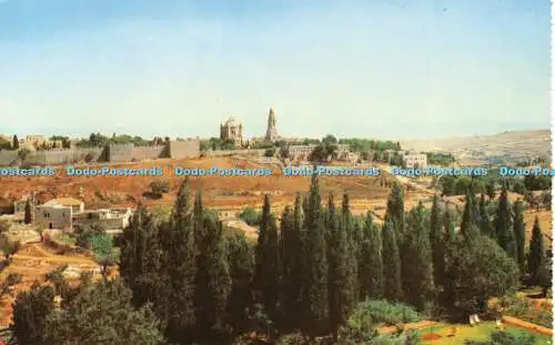 R522846 Jerusalem Berg Zion Palfoto Postkarte