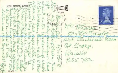 R524561 Seaford Seven Sisters D V Bennett Fotoansicht 1974