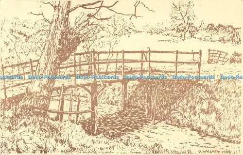 R524576 Poohsticks Bridge Pooh Corner 1984