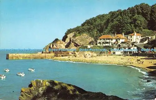 R524682 Devon Torquay Babbacombe Beach Jarrold Cotman Color Series 1973