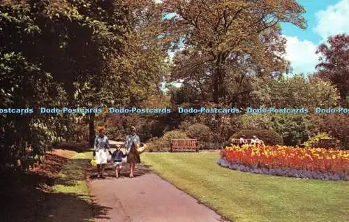 R520995 Cardiff Roath Park Postkarte