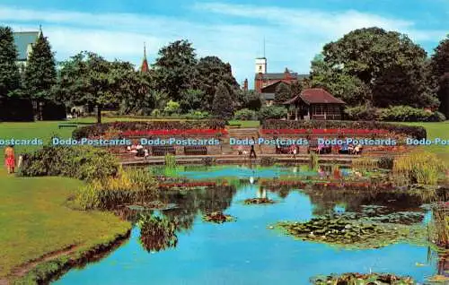R526995 Chester Grosvenor Park Postkarte