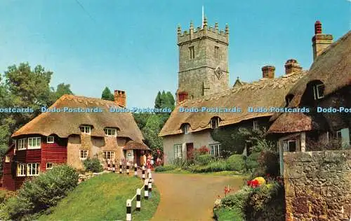 R522992 The Ilse of Wight Godshill Church D Constance P J Sharpe 1973