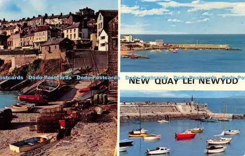 R527060 New Quay Lei Newydd N P O Dexter Litho Multi View 1976