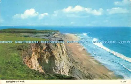 R524770 Hengistbury Head looking to Isle of Wight E T W Dennis Photocolour