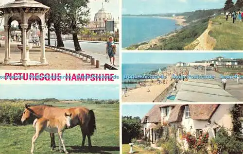 R523082 Picturesque Hampshire Southampton E T W Dennis Multi View 1982