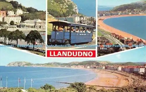 R523088 Llandudno Central Parade E T W Dennis Multi View