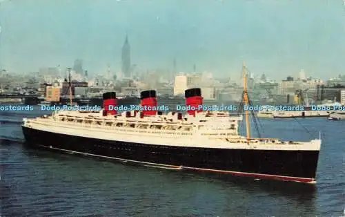 R527100 R M S Queen Mary Cunard Line J Salmon