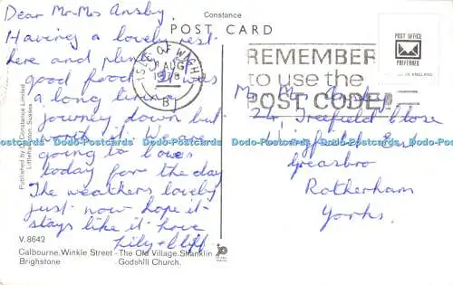 R523098 The Isle of Wight Brighstone D Constance Multi View 1978