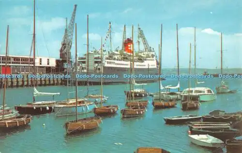 R523148 Dorset Weymouth Hafen Jarrold Postkarte