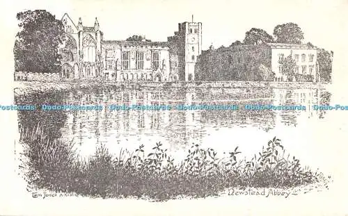 R527155 Newstead Abbey Tom Jones Postkarte