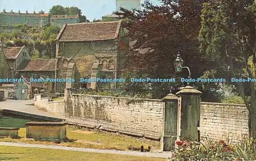 R524858 Bradford on Avon Saxon Church Plastichrome W R Bawden 1963