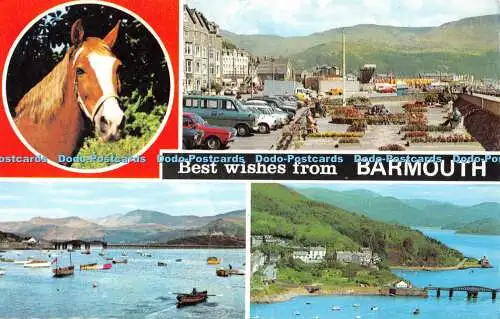 R524889 Beste Wünsche aus Barmouth Bamforth Multi View