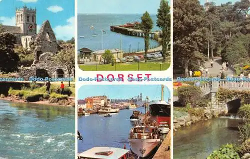 R524895 Dorset Christchurch Swanage Poole E T W Dennis Photocolour Multi View